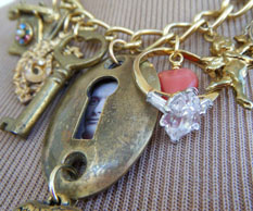 bracelet using found objects