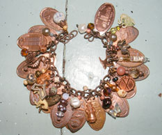 bracelet using found objects